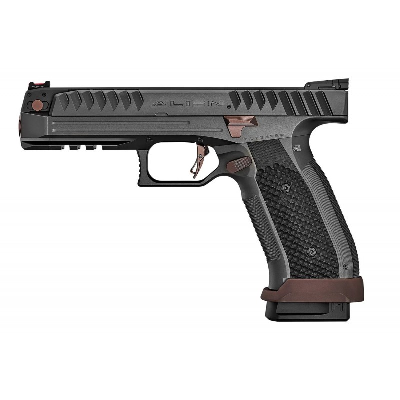 PISTOLET LAUGO ALIEN PERFORMANCE ROSE OR - Cal 9x19