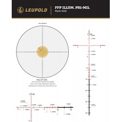 LUNETTE LEUPOLD Mark 4HD 4.5-18×52(34mm) Illum FFP