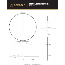 LUNETTE LEUPOLDMark 4HD 1-4.5×24 (30mm) M5C3 SFP Illum. FireDot TMR1