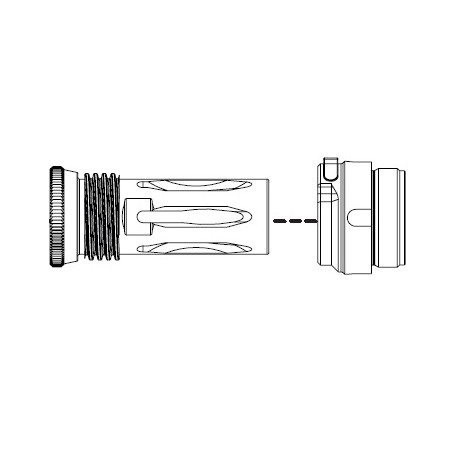 B&T HUB ADAPTATER SD-HUB-QDM (M.A.R.S. QD)  (5.56 & 7.62)