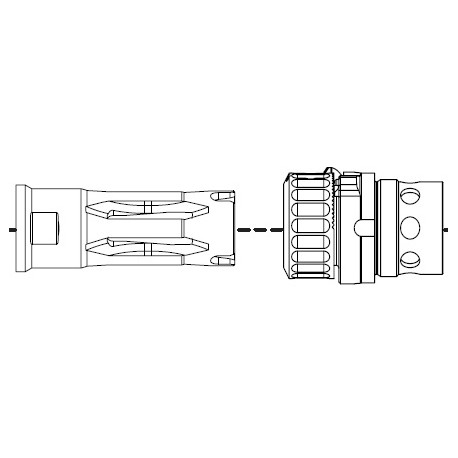 B&T HUB ADAPTATER SD-HUB-QDR-556 HUB QDR (Rotex) (5.56)