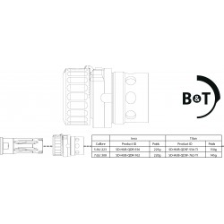 B&T HUB ADAPTATER SD-HUB-QDR-556 HUB QDR (Rotex) (5.56)