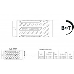 B&T SUPPRESSOR BODY PRINT-X RBS SD-140050 (5.56)