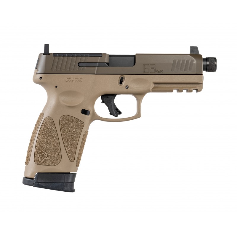 PISTOLET TAURUS G3 TACTICAL FDE 9X19