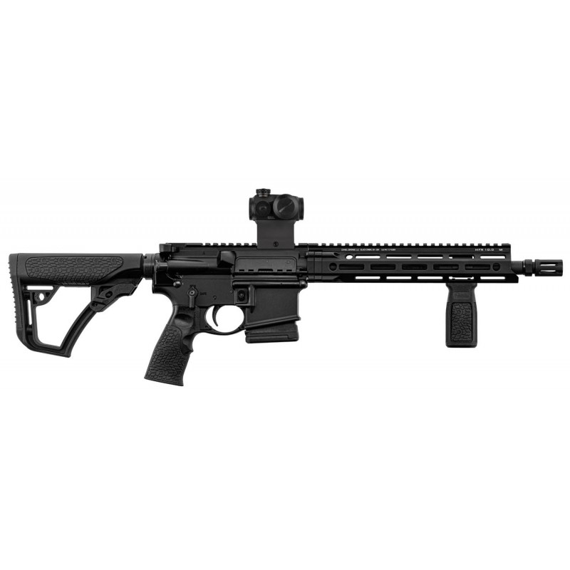 Pack Carabine Daniel Defense Ddm4V7-S Black 11.5' Cal.5.56 + Red Dot Primary Arms 2 Moa + Montage Point Rouge