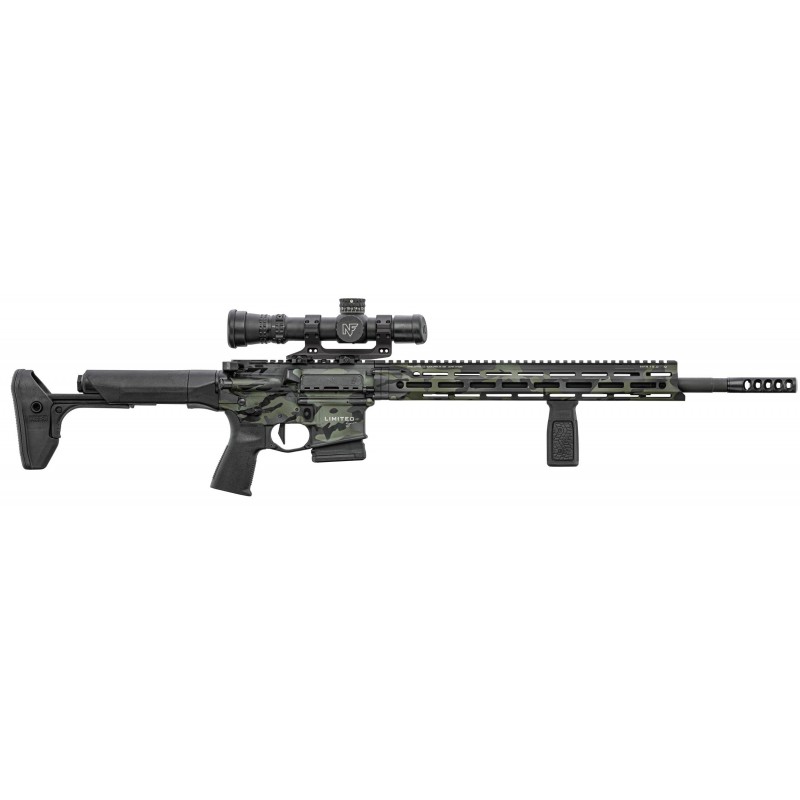 Carabine Semi Automatique Daniel Defense Ddm4 V7 Pro Dark Aces 5,56 + Lunette Night Force Nx8 1-8X24 - Edition Limitée