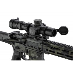 Carabine Semi Automatique Daniel Defense Ddm4 V7 Pro Dark Aces 5,56 + Lunette Night Force Nx8 1-8X24 - Edition Limitée