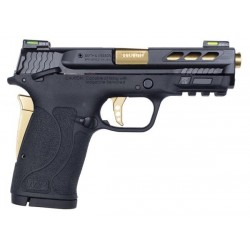 PISTOLET S&W M&P380 PORTED PC SHIELD EZ GOLD BARREL 380 AUTO