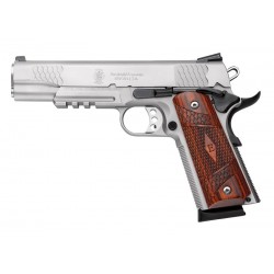 PISTOLET S&W 1911TA E-SERIES SILVER 5″ CAL.45ACP 8 COUPS