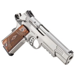 PISTOLET S&W 1911TA E-SERIES SILVER 5″ CAL.45ACP 8 COUPS