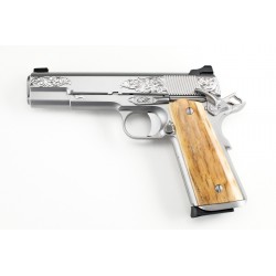 PISTOLET NIGHTHAWK CUSTOM 1911 GOVERNMENT VIP SILVER