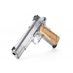 PISTOLET NIGHTHAWK CUSTOM 1911 GOVERNMENT VIP SILVER