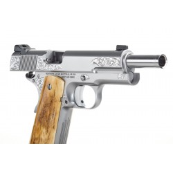 PISTOLET NIGHTHAWK CUSTOM 1911 GOVERNMENT VIP SILVER