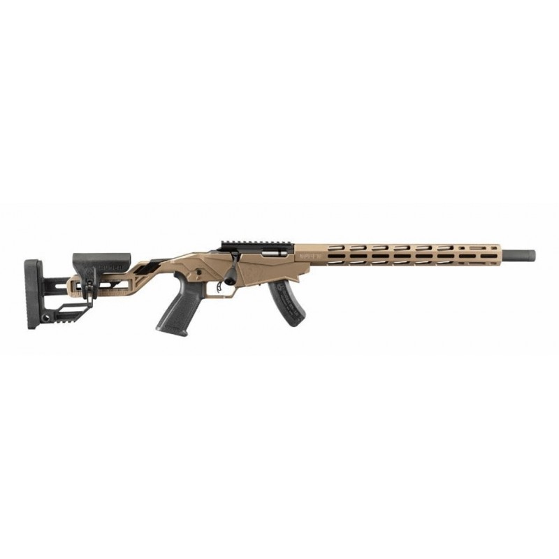 Carabine Ruger Précision Rimfire Tan calibre 22 LR Carabine Ruger Précision Rimfire Tan calibre 22 LR
