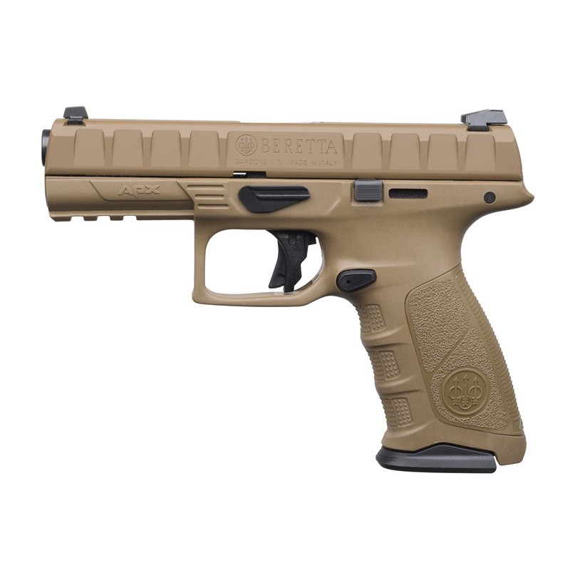 Pistolet Beretta APX Tactical FDE Calibre 9X19 - Cerakote