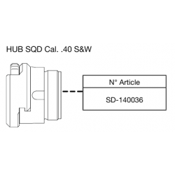 Adaptateur B&T HUB SQD Cal....