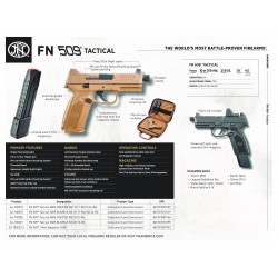 Pistolet FN Herstal 509 tactical FDE