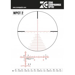 Lunette Zero Compromise Optic ZC420 4-20x50 ret. MPCT1