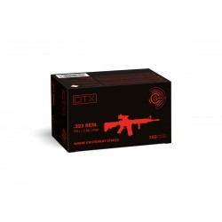 Cartouches Geco .223 Rem DTX FMJ 55gr - Lot de 900