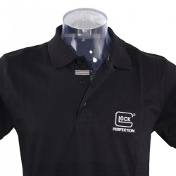 Polo GLOCK Perfection manches courtes noir