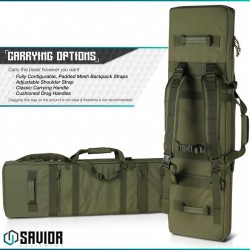 SAVIOR EQUIPMENT URBAN WARFARE DOUBLE RIFLE BAG GUN