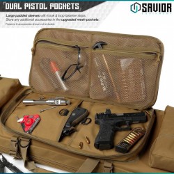 SAVIOR EQUIPMENT URBAN WARFARE DOUBLE RIFLE BAG GUN