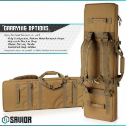 SAVIOR EQUIPMENT URBAN WARFARE DOUBLE RIFLE BAG GUN