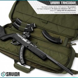 SAVIOR EQUIPMENT URBAN TAKEDOWN SINGLE RIFLLE BAG