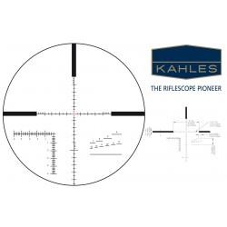 Lunette Kahlès  K624i 6-24x56 derive à gauche ret MSR/Ki