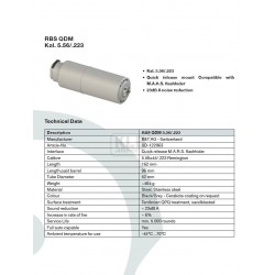 B&T Silencieux RBS QDM - Cal. 7.62/5..56- Nouveau Modèle