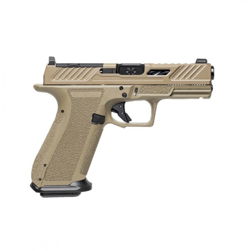 Pistolet XR920 ELITE OPTIC FDE CANON NOIR FLUTÉ Pistolet XR920 ELITE OPTIC FDE CANON NOIR FLUTÉ