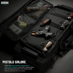 SAVIOR - SPECIALIST 42" DOUBLE RIFLE BAG - NOIR