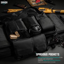 SAVIOR - SPECIALIST 42" DOUBLE RIFLE BAG - NOIR